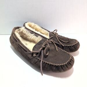 Ugg Dakota Leather Sheepskin Moccasins Women's Size 9